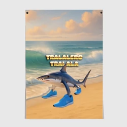 Постер Tralalero Tralala