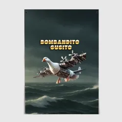 Постер Bombandito Gusito мем