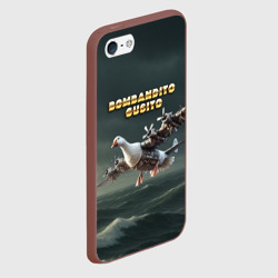 Чехол для iPhone 5/5S матовый Bombandito Gusito мем - фото 2