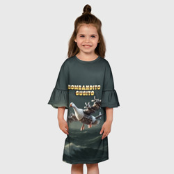 Детское платье 3D Bombandito Gusito мем - фото 2
