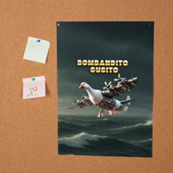 Постер Bombandito Gusito мем - фото 2