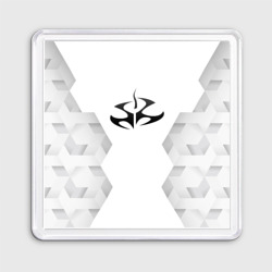 Магнит 55*55 Hitman white poly