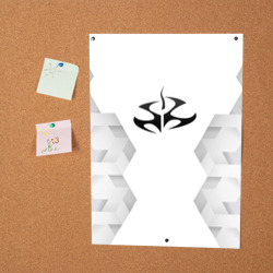 Постер Hitman white poly - фото 2