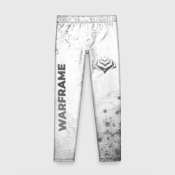 Детские леггинсы 3D Warframe - white gradient вертикально