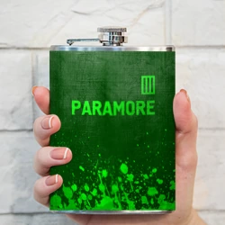 Фляга Paramore - green gradient посередине - фото 2