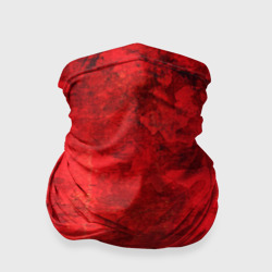 Бандана-труба 3D Абстракция - red shabby wall