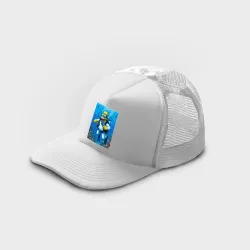 Кепка тракер с сеткой Homer diving - ai art fantasy - фото 2