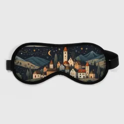 Маска для сна 3D Замок и звездное небо