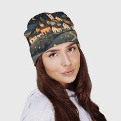 Шапка 3D Замок и звездное небо - фото 2