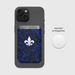 Картхолдер Magsafe магнитный Saints Row blue energy - фото 2