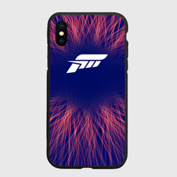 Чехол для iPhone XS Max матовый Forza Horizon red energy