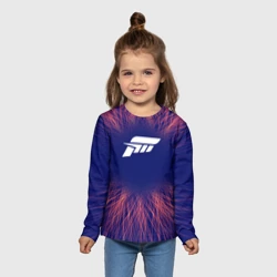 Детский лонгслив 3D Forza Horizon red energy - фото 2