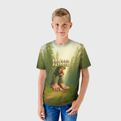 Детская футболка 3D Brr brr Patapim мем - фото 2