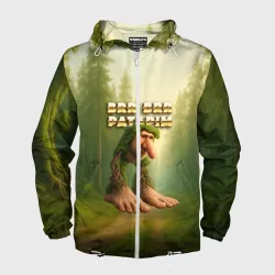 Мужская ветровка 3D Brr brr Patapim мем