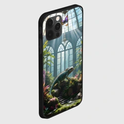 Чехол для iPhone 12 Pro Max Ящерица в ботаническом саду - фото 2