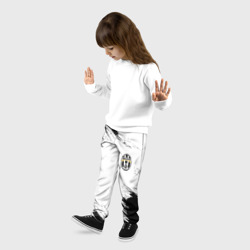 Детские брюки 3D Juventus штрихи красок - фото 2