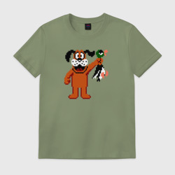 Мужская футболка хлопок Duck hunt 8 bit