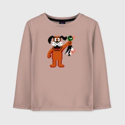 Детский лонгслив хлопок Duck hunt 8 bit