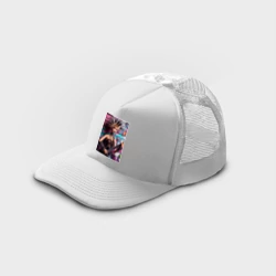Кепка тракер с сеткой Barbie - punk guitarist - фото 2