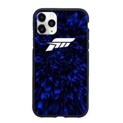 Чехол для iPhone 11 Pro Max матовый Forza Horizon blue energy