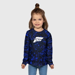 Детский лонгслив 3D Forza Horizon blue energy - фото 2