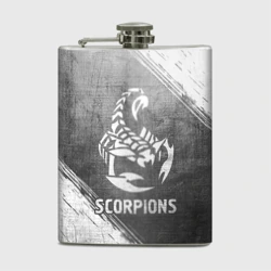 Фляга Scorpions - grey gradient