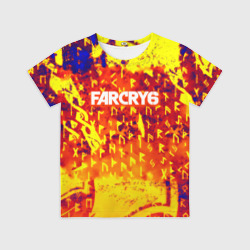 Детская футболка 3D Farcry символы
