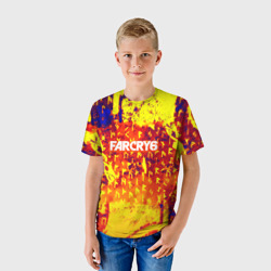 Детская футболка 3D Farcry символы - фото 2