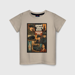 Детская футболка хлопок GTA: Moscow 1940