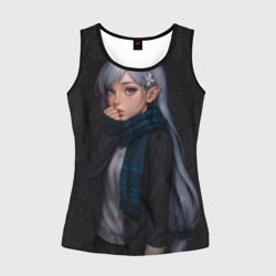 Женская майка 3D Эмилия реализм