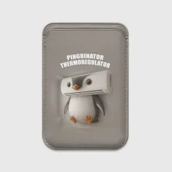 Картхолдер Magsafe магнитный Пингвинатор Терморегулатор - brainrot animals meme