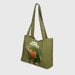 Пляжная сумка 3D Glorbo Fruttodrillo - brainrot animals meme - фото 2