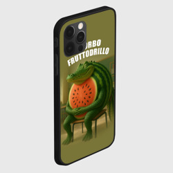 Чехол для iPhone 12 Pro Glorbo Fruttodrillo - brainrot animals meme - фото 2
