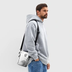 Сумка через плечо 3D Gears of War - white gradient вертикально - фото 2