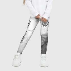 Детские леггинсы 3D Gears of War - white gradient вертикально - фото 2