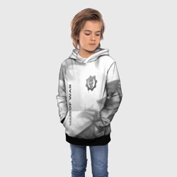 Детская толстовка 3D Gears of War - white gradient вертикально - фото 2