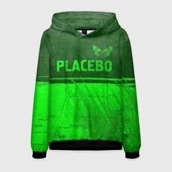 Мужская толстовка 3D Placebo - green gradient посередине