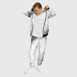 Мужской костюм 3D Breaking Benjamin - white gradient вертикально - фото 2