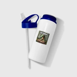 Бутылка для воды с трубочкой Трик Трак Барабум Наталья - фото 2