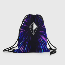 Рюкзак-мешок 3D No Man's Sky neon energy