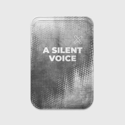 Картхолдер Magsafe магнитный A Silent Voice - grey gradient посередине