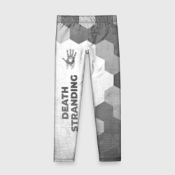 Детские леггинсы 3D Death Stranding - white gradient по-вертикали