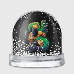 Игрушка Снежный шар Battletoads trio 