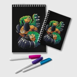 Блокнот Battletoads trio 