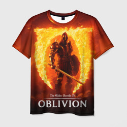 Мужская футболка 3D Герой The elder scrolls Oblivion