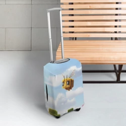 Чехол для чемодана 3D Пчёлка - Minecraft - фото 2