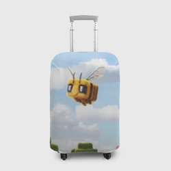 Чехол для чемодана 3D Пчёлка - Minecraft