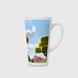 Кружка Латте Пчёлка - Minecraft - фото 2