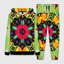 Женский костюм 3D Салатовый калейдоскоп