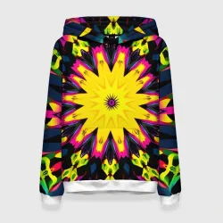 Женская толстовка 3D Звездный калейдоскоп